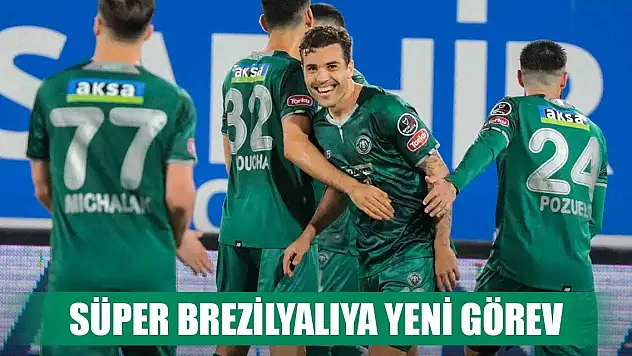 Konyaspor'da Guilherme'ye yeni görev