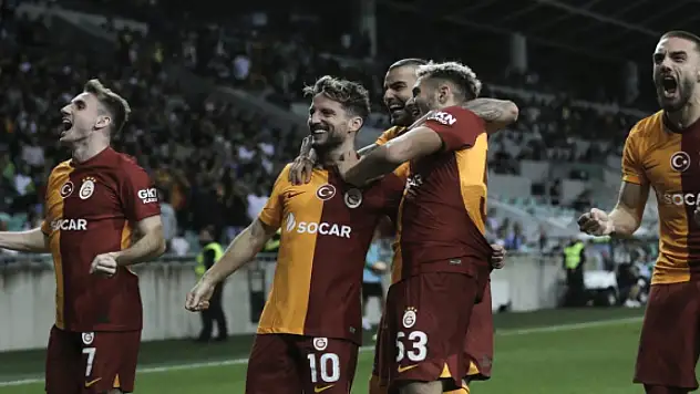 Galatasaray, Slovenya'da tur biletini cebine koydu