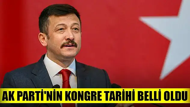 AK Parti'nin kongre tarihi belli oldu