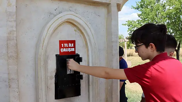 Bu ilde çeşmeler artık ücretli!