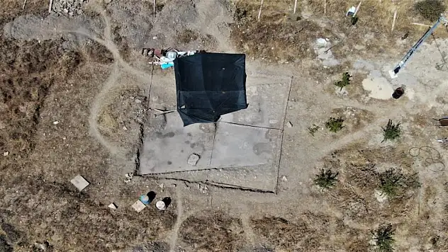 Tarlada heyecanlandıran keşif: Kazı çalışmaları başladı