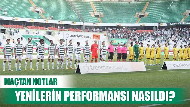 Konyaspor'da yeni transferler ne yaptı?
