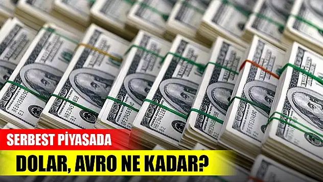 Serbest piyasada dolar ve avro açılış fiyatları
