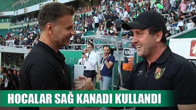 Konyaspor-İstanbulspor, Hücumlar sağ kanattan