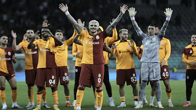 Galatasaray tur için sahada