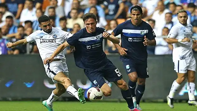 Adana Demirspor'un ilk 11'i belli oldu