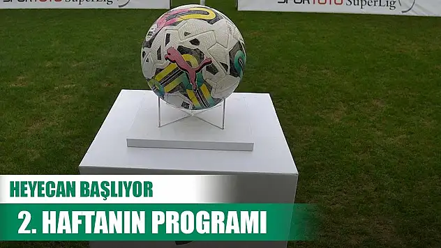 2. hafta başlıyor, Konyaspor deplasmanda!