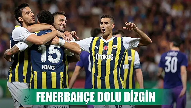 Fenerbahçe Avrupa'da dolu dizgin