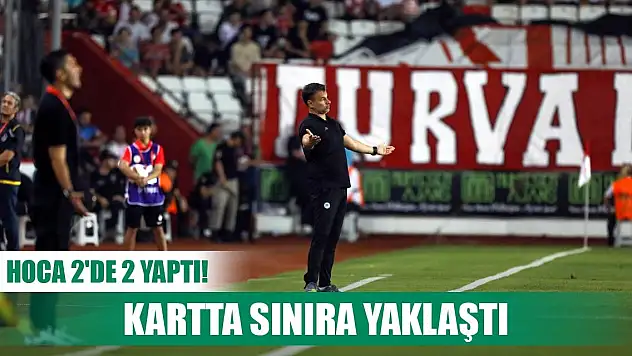 Konyaspor'da Stanojevic Süper Lig'e alıştı!