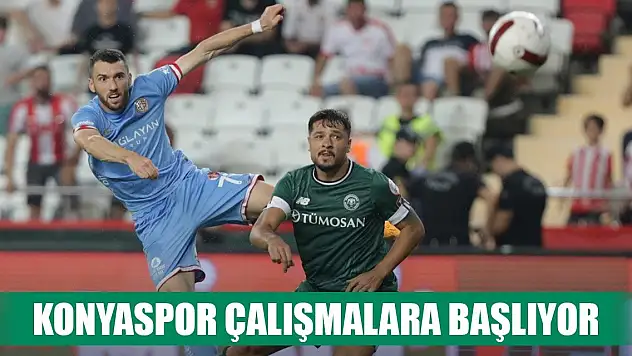 Konyaspor'da izin sona eriyor