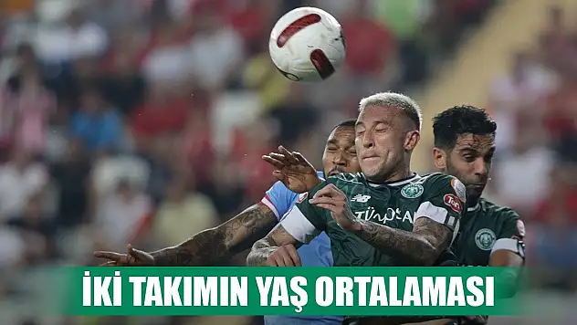 Antalyaspor-Konyaspor, Yaş ortalaması
