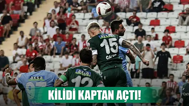 Konyaspor'da Guilherme kilit pasta başarılı