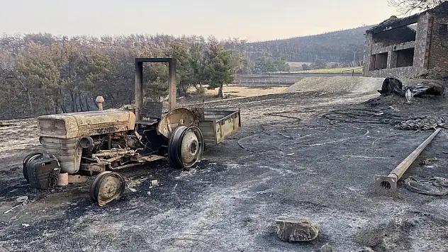 Çanakkale'de acı manzara...Hayalet köye dönüştü