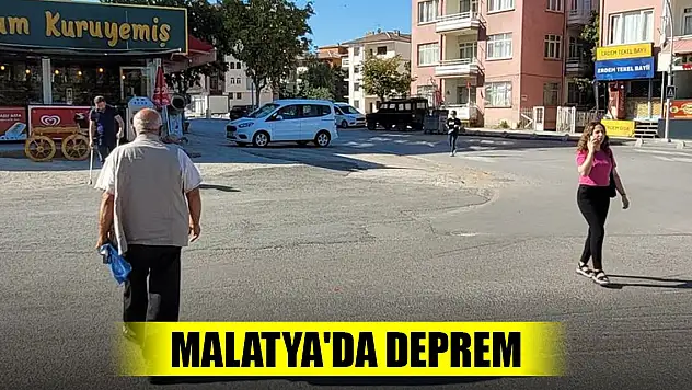 Malatya'da 5 büyüklüğünde deprem