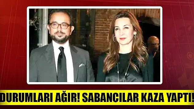 Sabancılar denizde kaza yaptı! Durumları ağır