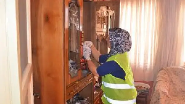 Ereğli'de ihtiyaç sahiplerine ev bakımı