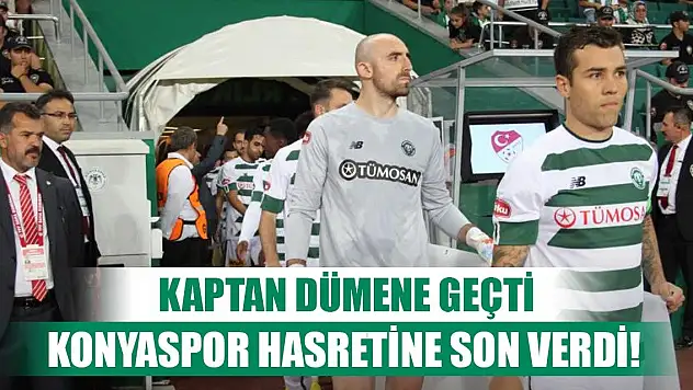 Konyaspor-Gaziantep FK, Anadolu Kartalı rahatladı!