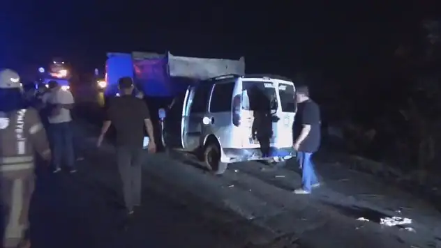 Jandarmaya, alkollü sürücünün kullandığı otomobil çarptı: 1 ölü, 1 yaralı