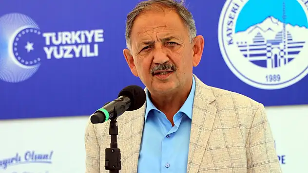 Bakan Özhaseki: Önümüzdeki yüzyıl, 'Türkiye Yüzyılı' olsun istiyorsak...