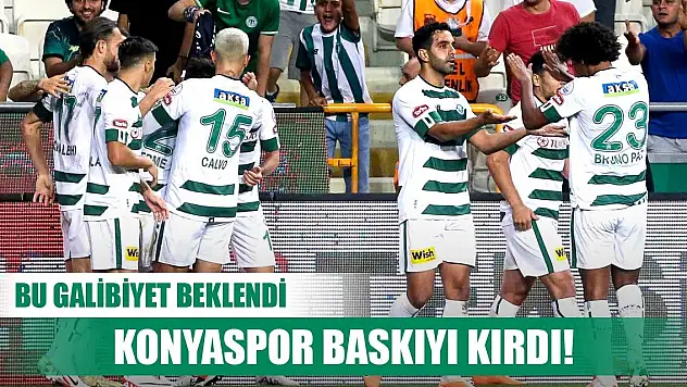 Konyaspor-Gaziantep FK, Sıralamada yükseldi!