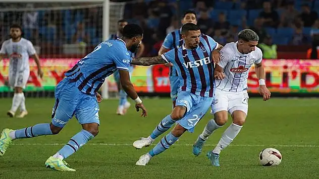 Trabzonspor'da 17 yıl sonra bir ilk