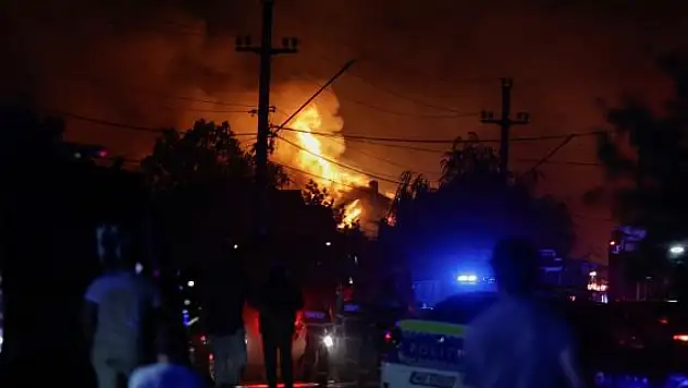 2 doğal gaz deposu patladı: 1 ölü, 33 yaralı