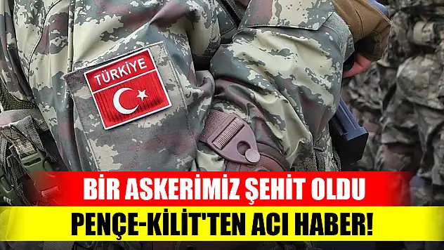 Pençe-Kilit'ten acı haber! Astsubay Buğra Çalgay şehit oldu