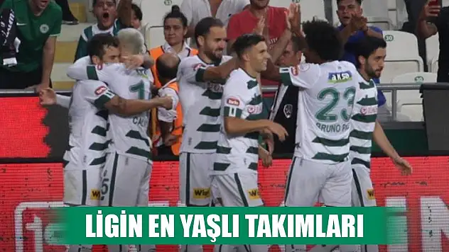 Konyaspor'un yaş ortalaması