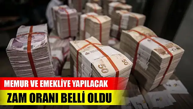 Son Dakika! Memur ve emekliye yapılacak zam oranı belli oldu