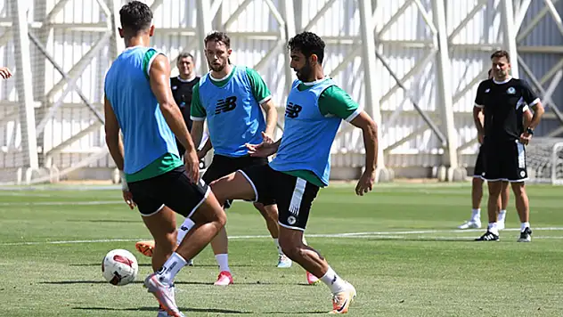 Konyaspor son hazırlıklarını yapıyor