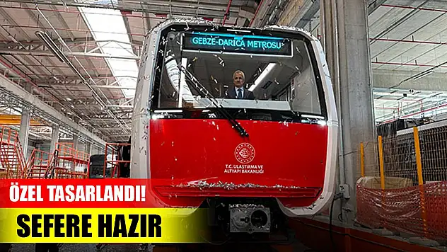 Özel tasarlandı! İlk yerli ve milli sürücüsüz metro aracı sefere hazır