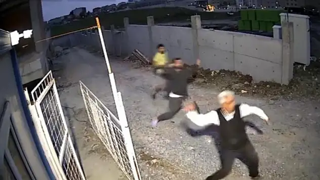 Hırsızları taş ve kalaslarla kovaladılar