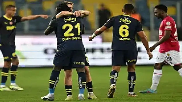 Fenerbahçe'den 3'te 3!