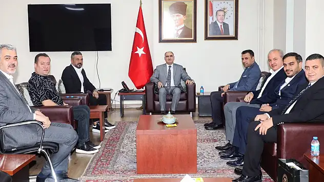 Konyaspor'dan Vali Özkan'a ziyaret