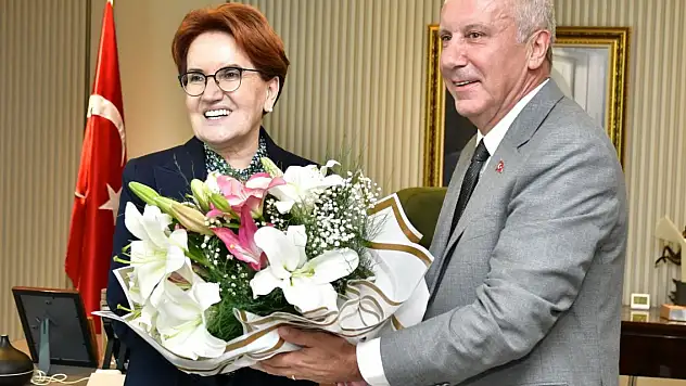 Muharrem İnce, Meral Akşener ile görüştü