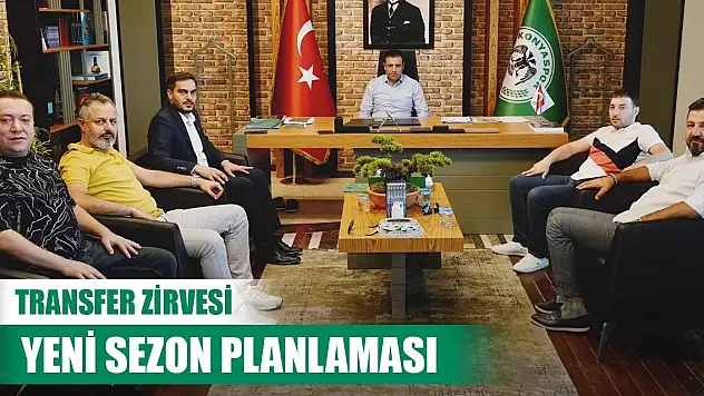 Konyaspor'da yönetim kurulu toplantısı