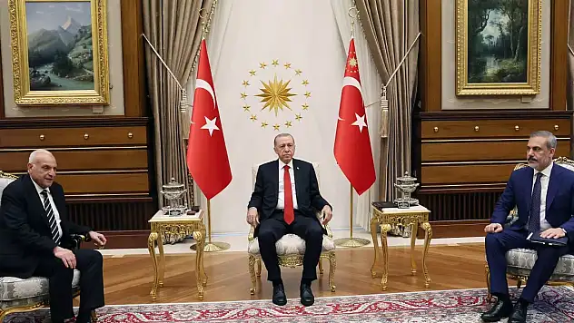 Cumhurbaşkanı Erdoğan, Cezayir Dışişleri Bakanı Attaf'ı kabul etti