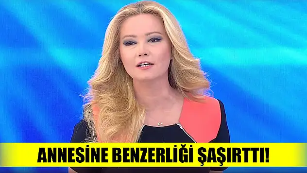 Annesine benzerliği şaşırttı!