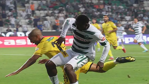 Konyaspor hücum istatistiği ile dikkat çekti