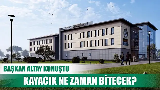 Başkan Altay'dan Konyaspor'a tesis müjdesi