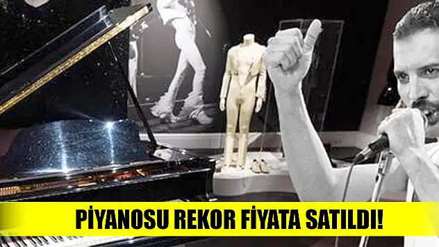 Piyanosu rekor fiyata satıldı!