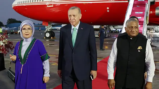 Cumhurbaşkanı Erdoğan, Hindistan'da