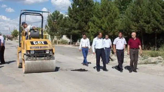 Başkan Özaltun dış mahalleleri ziyaret etti