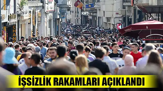 Temmuz ayı işsizlik rakamları açıklandı