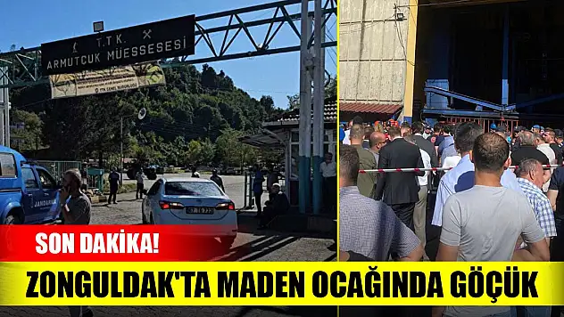 Son Dakika! Zonguldak'ta maden ocağındaki göçükten acı haber