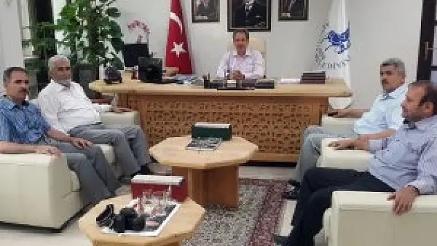 Müftü Özdemir'den Başkan Akkaya'ya veda ziyareti