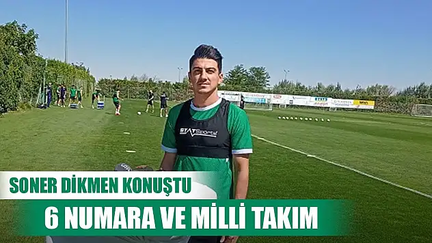 Konyasporlu Soner'den açıklamalar