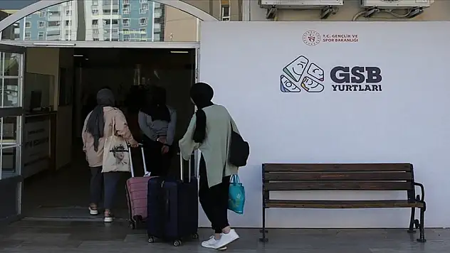 GSB yurtlarına kayıtlarda son günler...