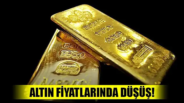 Altın fiyatlarında düşüş!