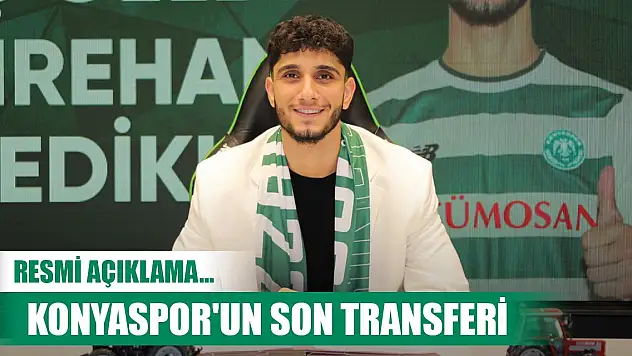 Konyaspor Emrehan'a  imzayı attırdı!